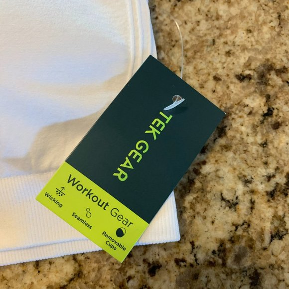 Tek Gear Low Impact Black Sports Bra Sz M BNWT - Picture 6 of 8